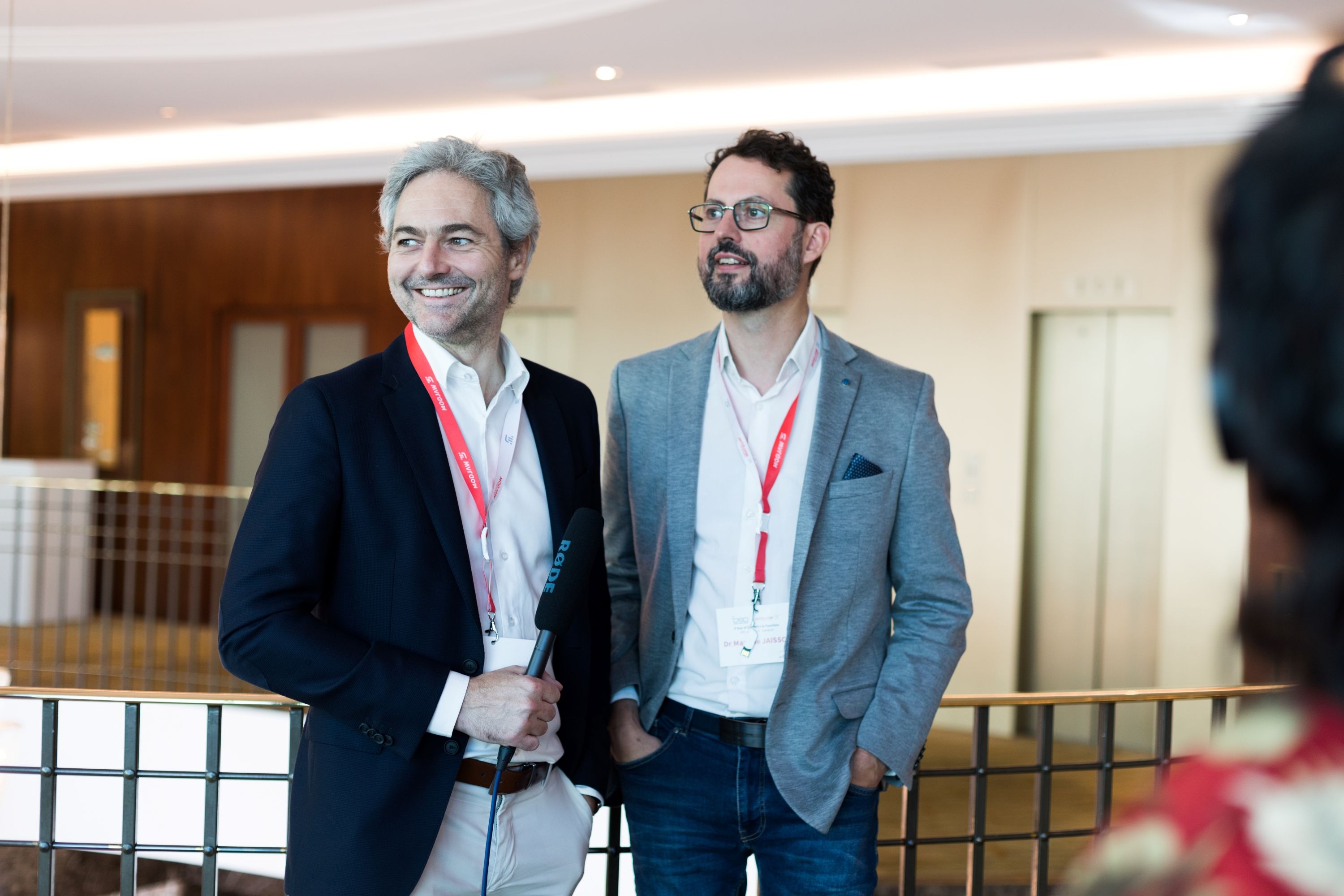 Antoine Rodrigue et Dr Maxime Jaisson